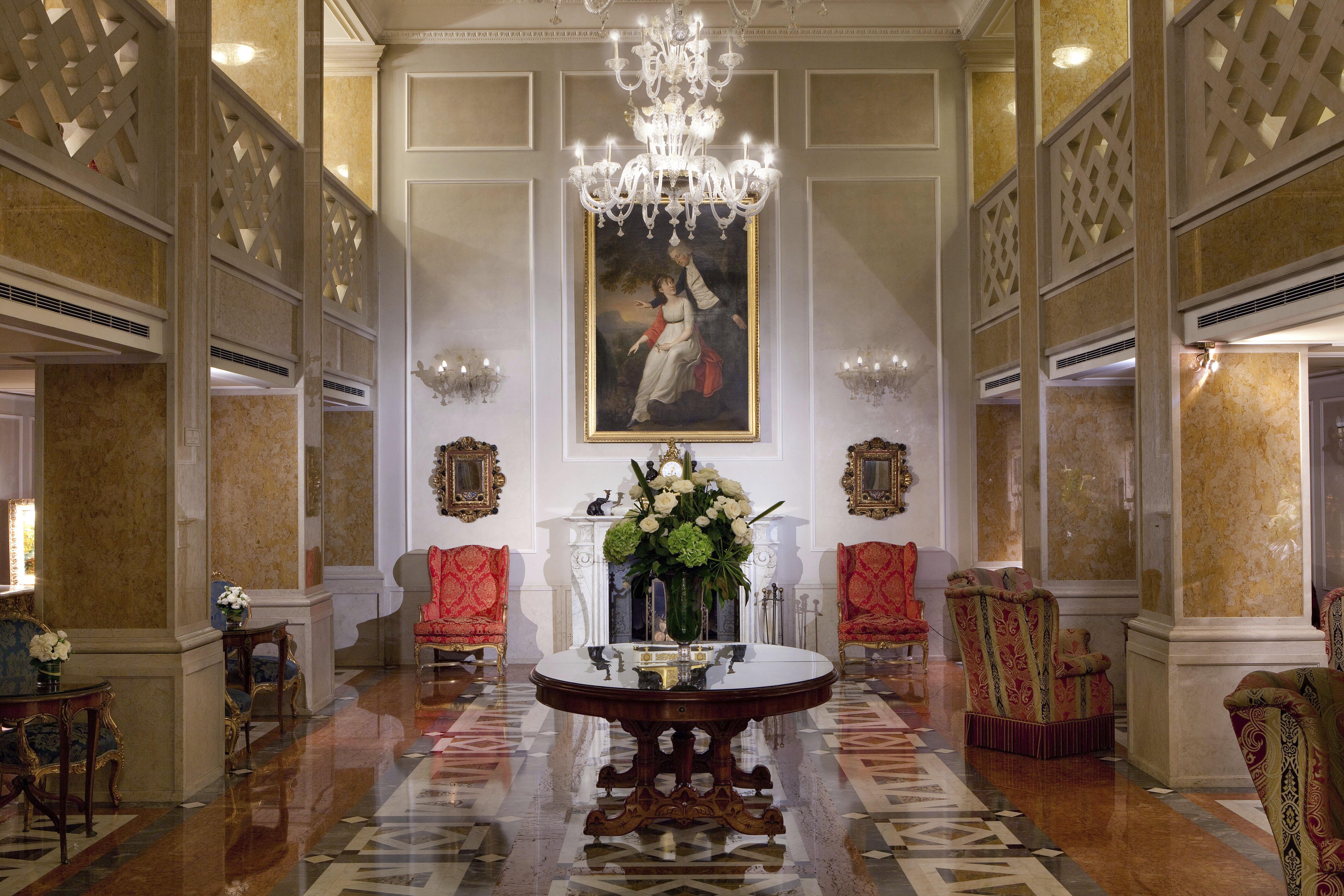Baglioni Hotel Luna - The Leading Hotels Of The World Venezia Esterno foto The lobby of the hotel
