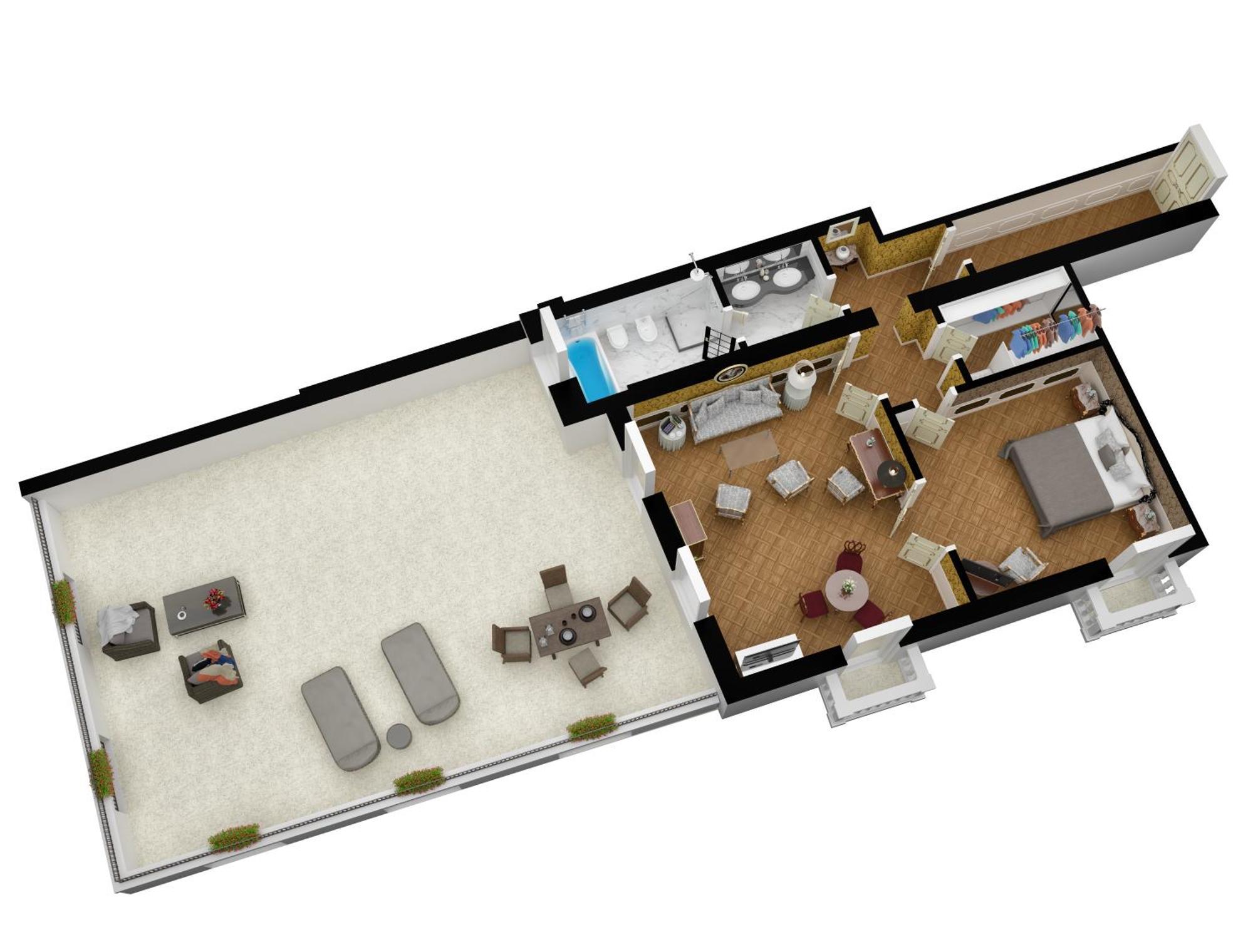 Baglioni Hotel Luna - The Leading Hotels Of The World Venezia Esterno foto 3D floor plan