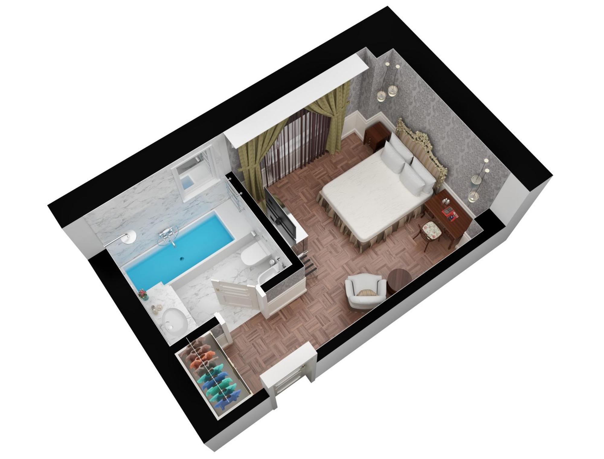 Baglioni Hotel Luna - The Leading Hotels Of The World Venezia Esterno foto 3D floor plan
